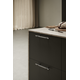Poignée bond ea160 l250 noir mat/gunmetal 