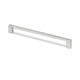 Poignée barre Clivia, entraxe de perçages 96, L 108 mm, B 16 mm, H 36 mm, Aluminium anodisé
