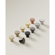 Bouton DOT Ø30 H26 zamac chrome 