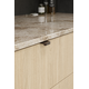 Poignée comet ea32 l50 alu bronze mat 