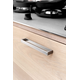 Poignée cubico ea96 l105 zamac look inox 