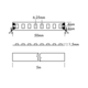 Proled Flex strip 800 Mono 50W 3000K 5m