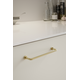 Greep LOUNGE BA160 L174 gepolijst goud