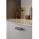 Greep LUCENTE BA64 aluminium mat brons