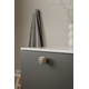 Bouton MELURA ø30 h28 chêne + inox poli 
