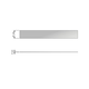 Chic line set face/dos verre l. 770  h.61  p.4mm 