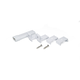 Led snite 7w 230V 4000K 539mm blanc 