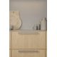 Greep PAPILLON ba320 eik + rvs-look