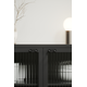 Bouton punto ea32 l44 zamac noir mat 