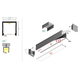Profilé led Smart16 B/U4 2000 blanc 
