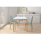 Table ext. Toy 100x60 anthra-verre anthracite 