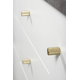Knop GRAF Ø17.5 aluminium glanzend chroom