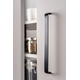 Poignée SENSE BA320 L327 aluminium brossé noir