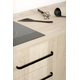 Greep SENSE MINI BA160 L167 aluminium geborsteld donker messing