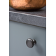 Knop DUKE Ø31.4 zamak gepolijst chroom