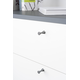 Bouton DIABOLO Ø13.5 aluminium look inox
