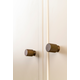 Knop ARPA Ø22 aluminium rvs-look