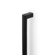 Greep ETO BA992-496 L1006.6 hout / aluminium zwart / zwart hout