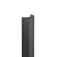 Poignée WING BA1120-384 L1200 aluminium brossé noir