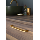 Greep LIPP BA192 L205 zamak geborsteld messing cava