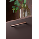 Poignée MOON BA320 L353 aluminium brossé laiton cava