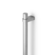 Poignée NOBB BA192 L244 aluminium look inox