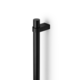 Greep NOBB BA192 L244 aluminium geborsteld zwart