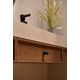 Knop FASE Ø23 aluminium rvs-look