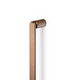 Greep FASE BIG BA480 L508 aluminium geborsteld brons