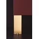 Meubelpootje fonda 80x100mm alu geborsteld goud