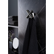 Porte-manteaux EQUIS L60 zamac mat noir