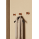 Porte-manteaux PIECE Ø38 bois / liège chêne / liège