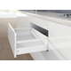 Lengtereling ArciTech / 300 mm, wit, rechts