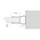 Ballondichting, voor 6/8 mm glas, L2200, transparant