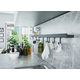 Horizon reling-kit 900mm zwart incl. bevestigingen, 3 haken en rolhouder