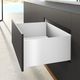 AvanTech YOU set zijwand h251 l550mm wit L/R zonder frontbevestiging
