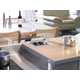 Evoline flip top push small zwart gelakt b-f3 stop 3 stopcontacten