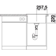 Blanco spoeltafel pleon 5 rock grey man.