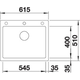 Blanco spoeltafel pleon 6 café man.