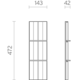Fit séparateur-t noir (A)