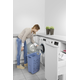 Hailo Laundry Carrier k.45 2x33l blanc 