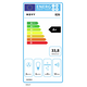 Novy Mini Pureline 90 cm minéral noir 
