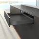 AvanTech YOU set zijwand h77 l550mm antraciet L/R zonder frontbevestiging