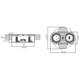 Eight noir b-f 1 prise + 1 usb  