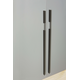 Greep PEAK BA1120-160 L1150 aluminium mat wit