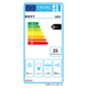 Novy Pureline 90 cm blanc moteur s/s Led 