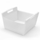 Hailo laundry panier a linge blanc 