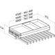 The Foundation Line porte-pantalons p.472mm k500mm anthracite 