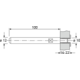 Tabletdrager vr paneelbevestiging M8
