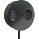 Twist noir mat nl-d-l 1 p + 2 usb -- 931.131 